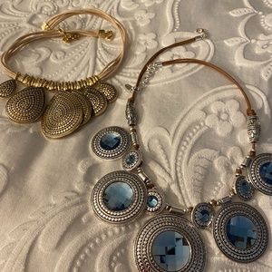 costume jewelry both pieces